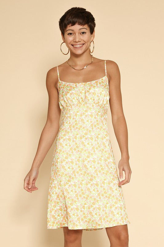 Floral midi dress