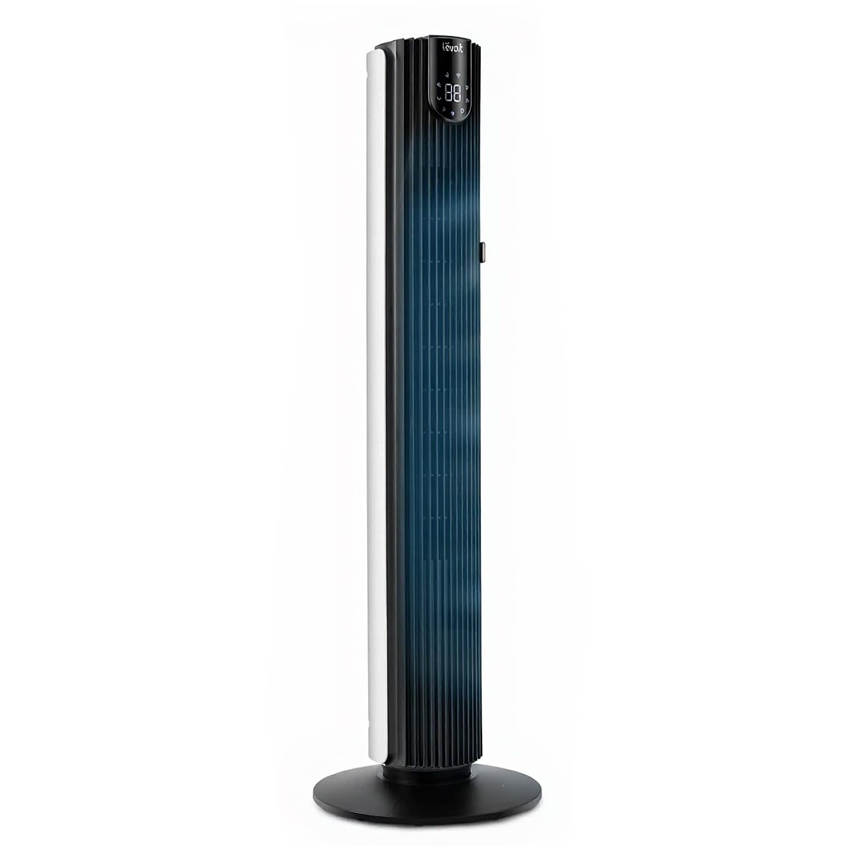 LEVOIT Tower Fan for Bedroom, 90° Oscillating Standing Fan with 28dB Quiet for Sleep, 25ft/s Velocity, 12H Timer, 5 Speeds 4 Modes, Remoter, Bladeless Room Fan for Home, Office, Indoor, 36 inch, White