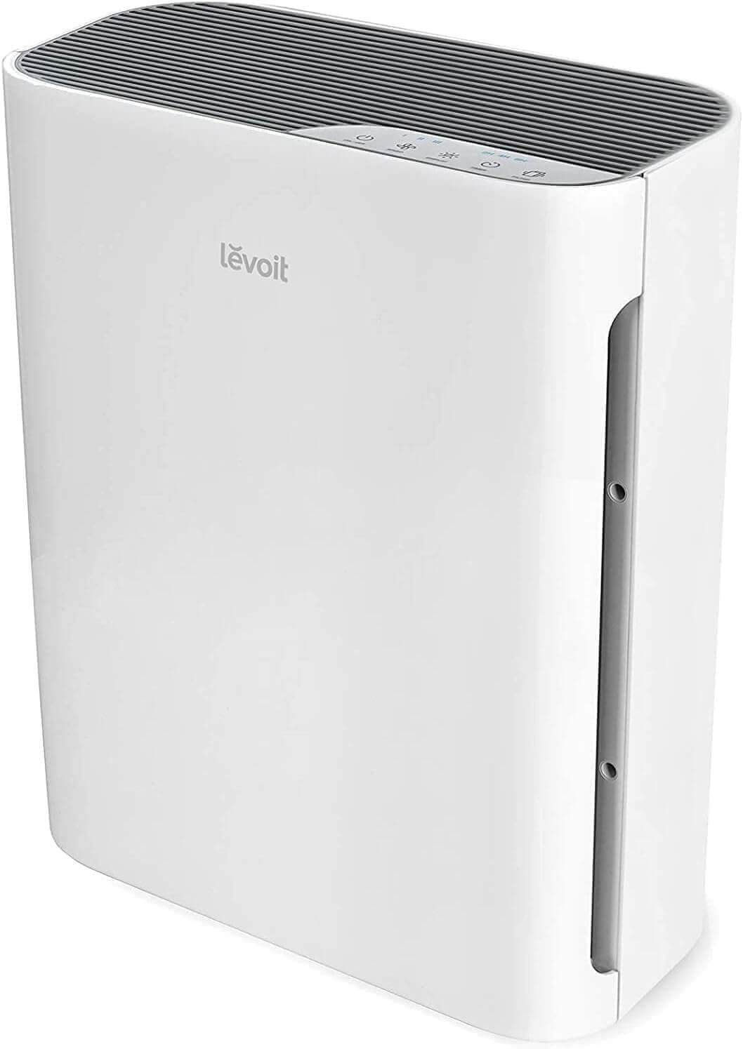 LEVOIT Air Purifiers for Bedroom Home Dorm, AHAM VERIFIDE, 3-in-1 Filter Cleaner With Aroma Pad, Filters Smoke, Allergens, Pet Dander, Odor, Dust, Office, Desktop, Core Mini-P, White
