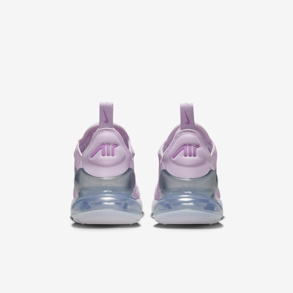 Nike Air Max 270 Big Kids' Shoes (Doll/Rush Fuchsia/White/Metallic Silver)