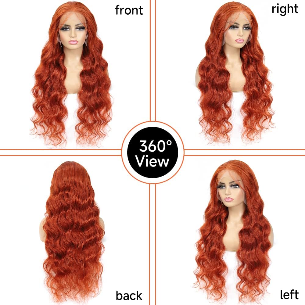 QZOQZO 28 Inch 99j Burgundy Lace Front Wigs Human Hair Red Burgundy Wig 180% Density 13x6 Body Wave Lace Front Wigs Pre Plucked Glueless Lace Front Wigs Human Hair for Women
