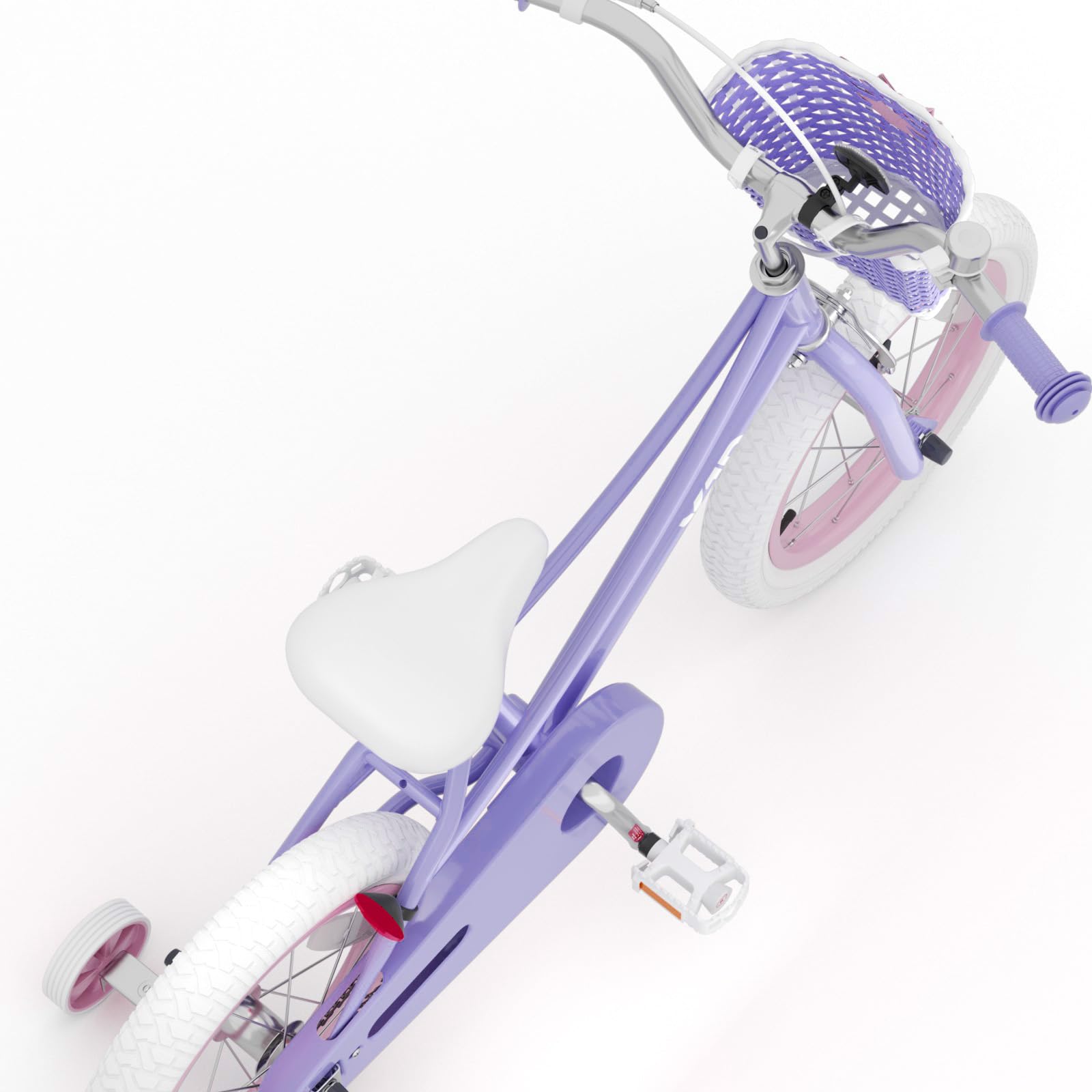 XJD Girls Bike for 2-12 Years Old Kids 12 14 16 20 Inch Toddler Bike,Retro Style Kids Bike with Training Wheels, 20 Inch Girl Bicycle with Kickstand