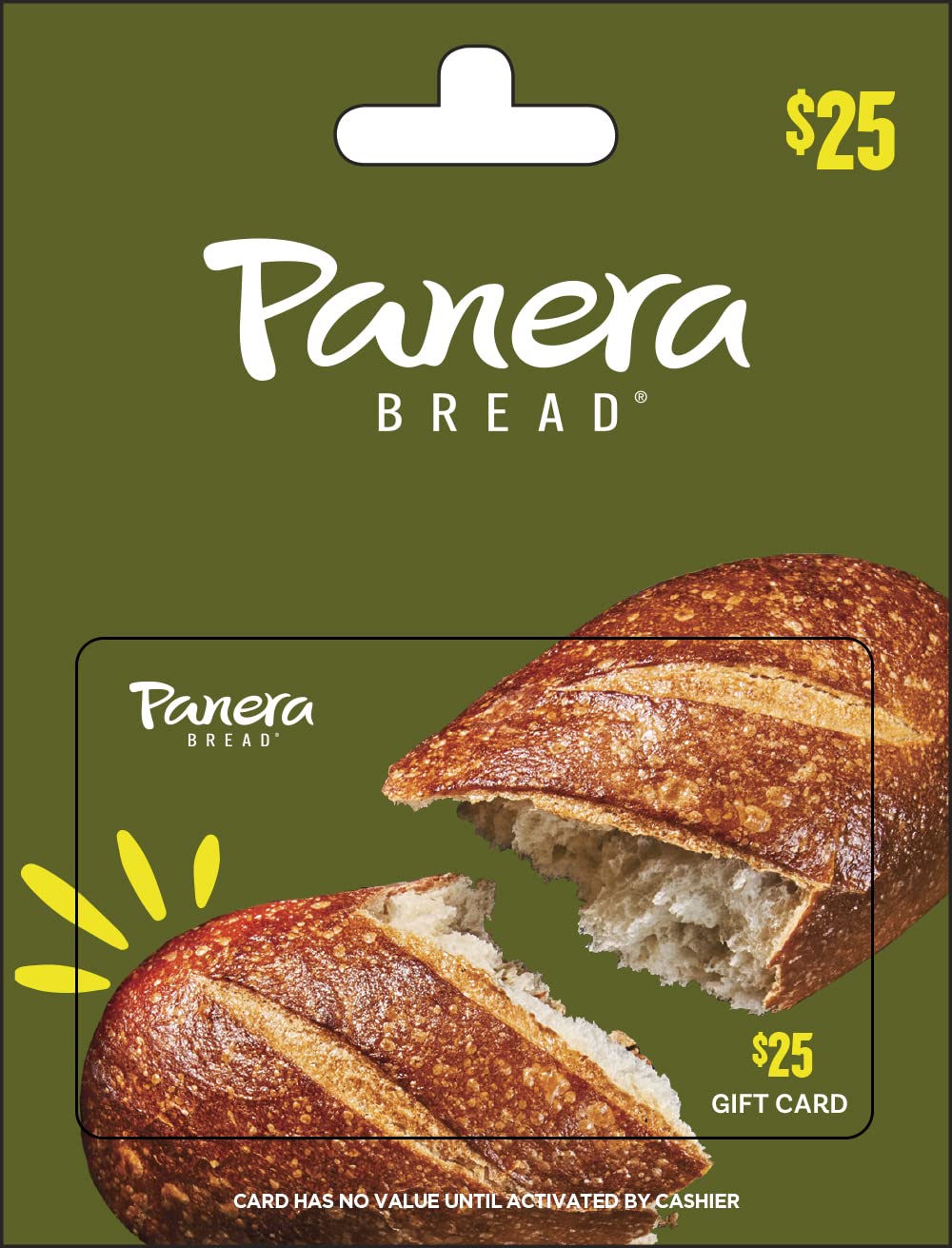 Panera Bread Physical Gift Card - $25