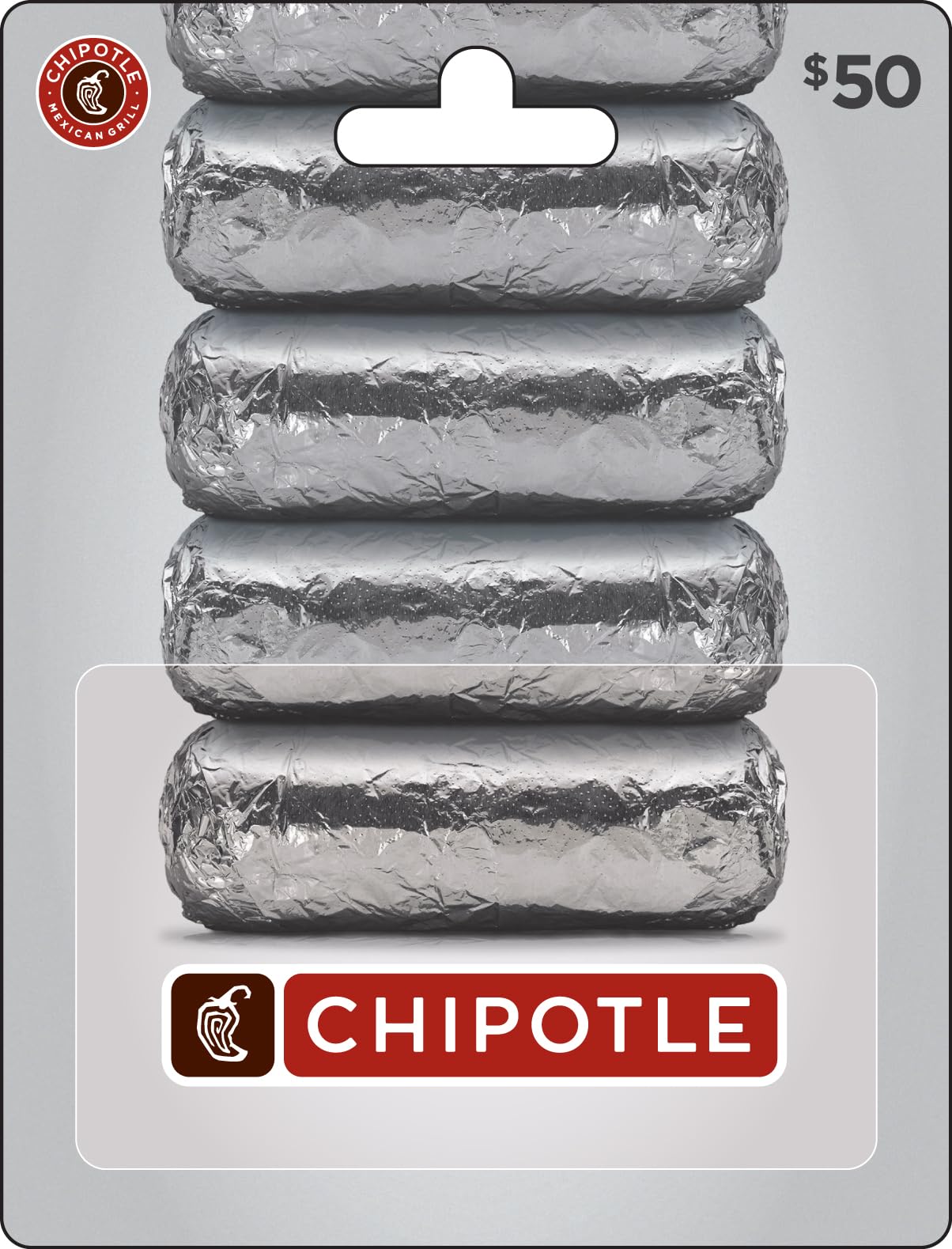 Chipotle Physical Gift Card - $30