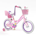 XJD Girls Bike for 2-12 Years Old Kids 12 14 16 20 Inch Toddler Bike,Retro Style Kids Bike with Training Wheels, 20 Inch Girl Bicycle with Kickstand