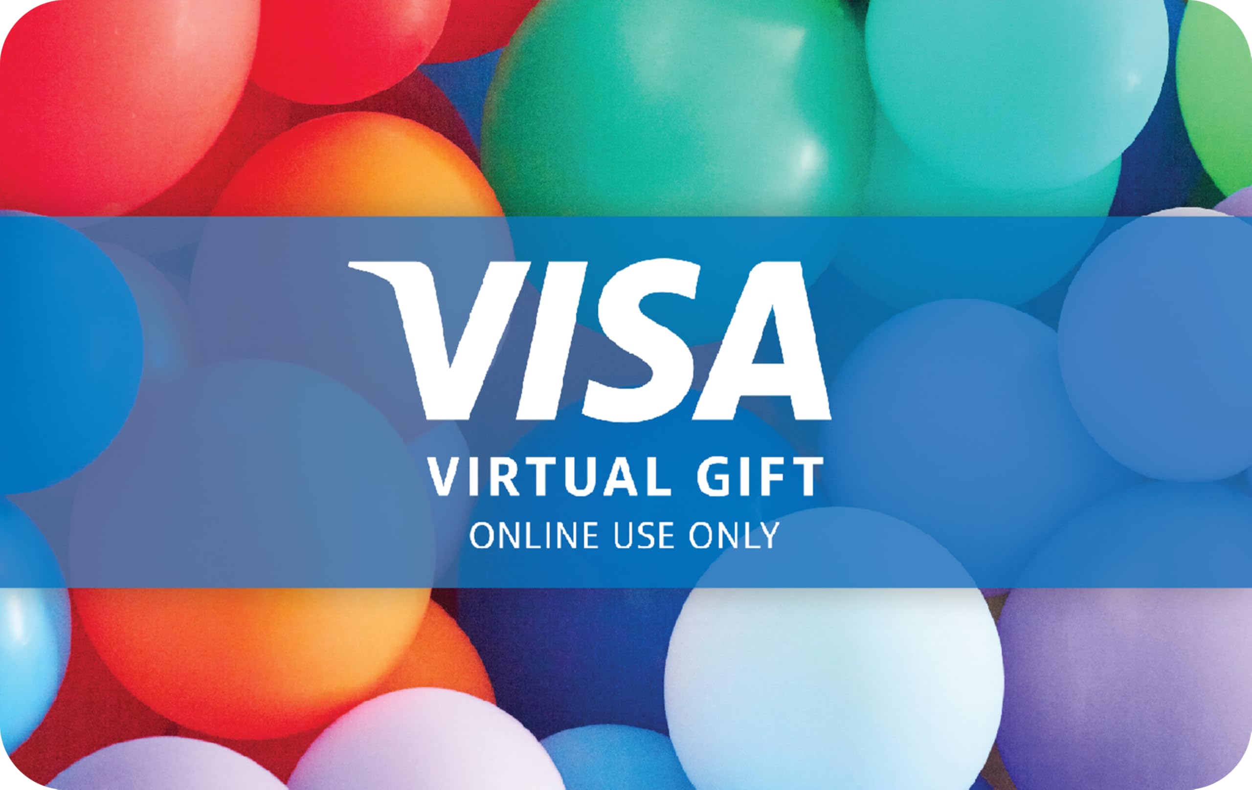 Visa Virtual eGift Card - $200 (plus $6.95 Purchase Fee) | For Online Use Only