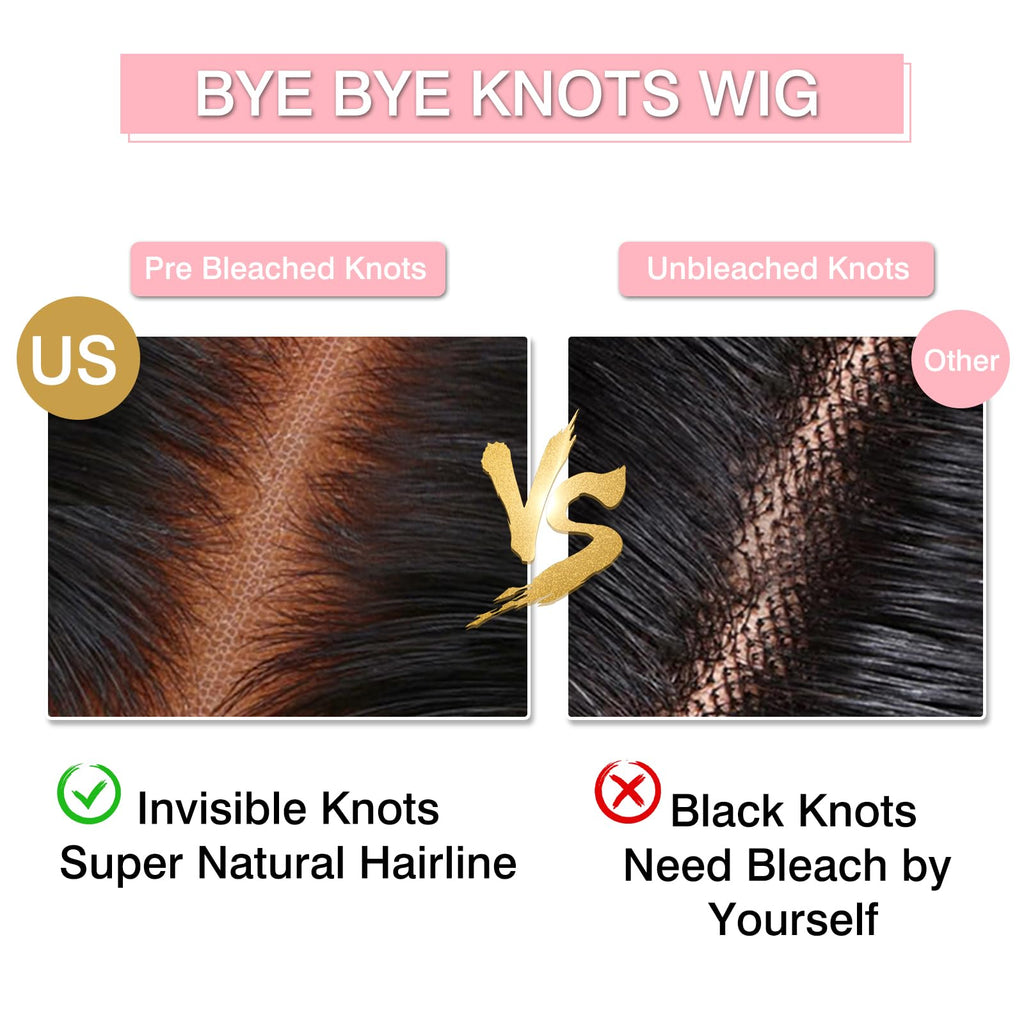 Nsvnsv 30 Inch 13x6 Deep Wave Lace Front Wigs Human Hair HD Full Lace Frontal Wigs Pre Plucked Bleached Knots 180% Density Deep Curly Human Hair Wig Natural Color