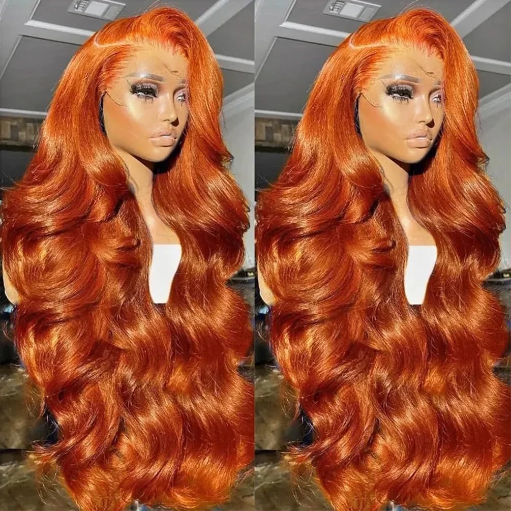 30inch Chocolate Brown Lace Front Wig Human Hair 13x6 Hd Lace Frontal Wigs Human Hair 200 Density Body Wave Chocolate Brown Wig Human Hair pre Plucked Colored Wigs for Women