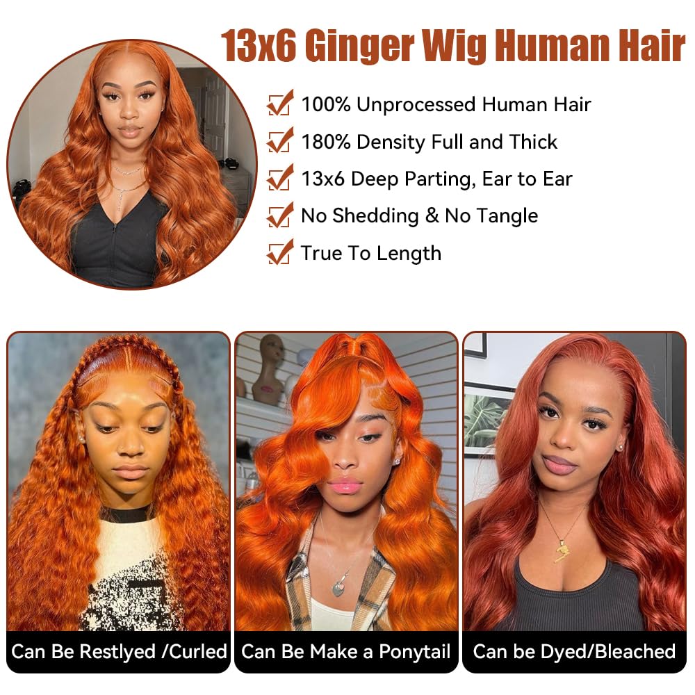 30inch Chocolate Brown Lace Front Wig Human Hair 13x6 Hd Lace Frontal Wigs Human Hair 200 Density Body Wave Chocolate Brown Wig Human Hair pre Plucked Colored Wigs for Women
