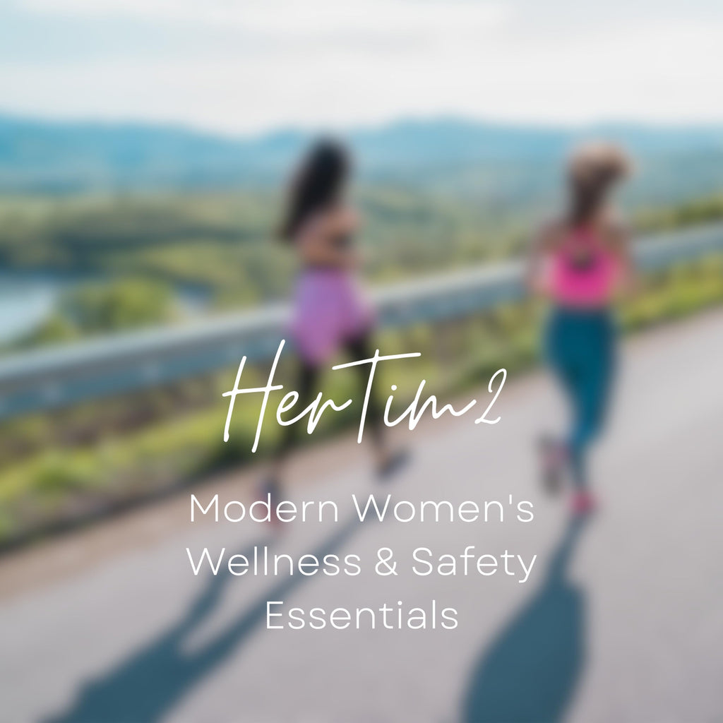 HerTime2 Personal Safety Alarm for Women - Loud Self Defense Siren, Waterproof Keychain with Strobe Light - Battery Powered, Rose Gold