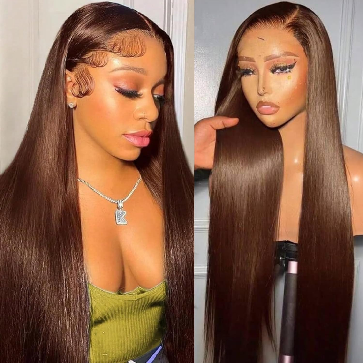 GZX 26 Inch 613 Lace Front Wig Human Hair 13X4 Blonde Straight HD Transparent Lace Frontal Wigs Human Hair Pre Plucked with Baby Hair 180% Density Blonde Glueless Wigs Human Hair