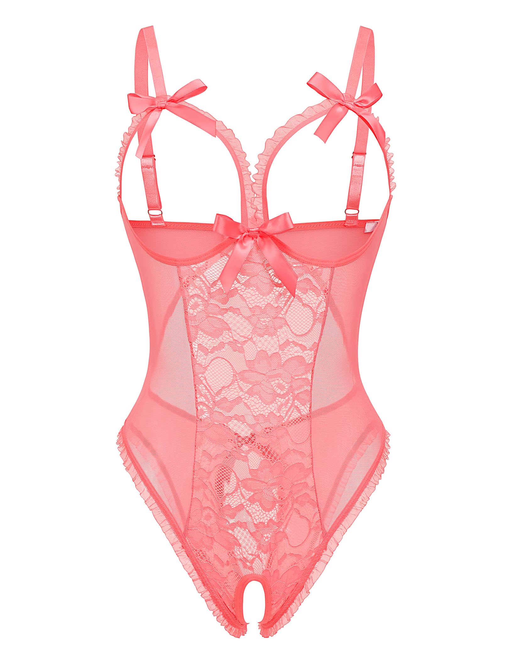 Avidlove Sexy Lingerie for Women One Piece Lace Babydoll Sleepwear Bodysuit