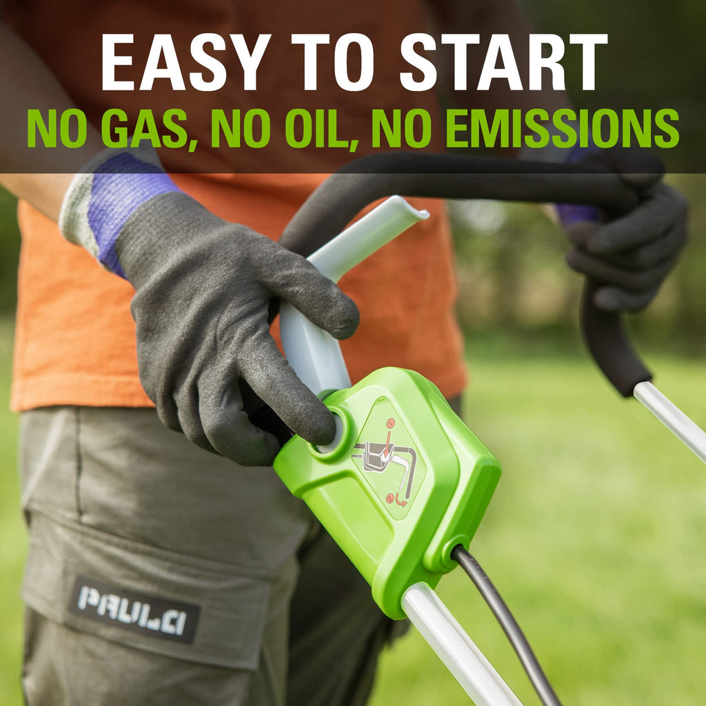 Greenworks 40V 16" (Push) Cordless Lawn Mower, 4.0Ah Battery (1/3 Acre, Push Button Start, Compatible with 75+ Tools)