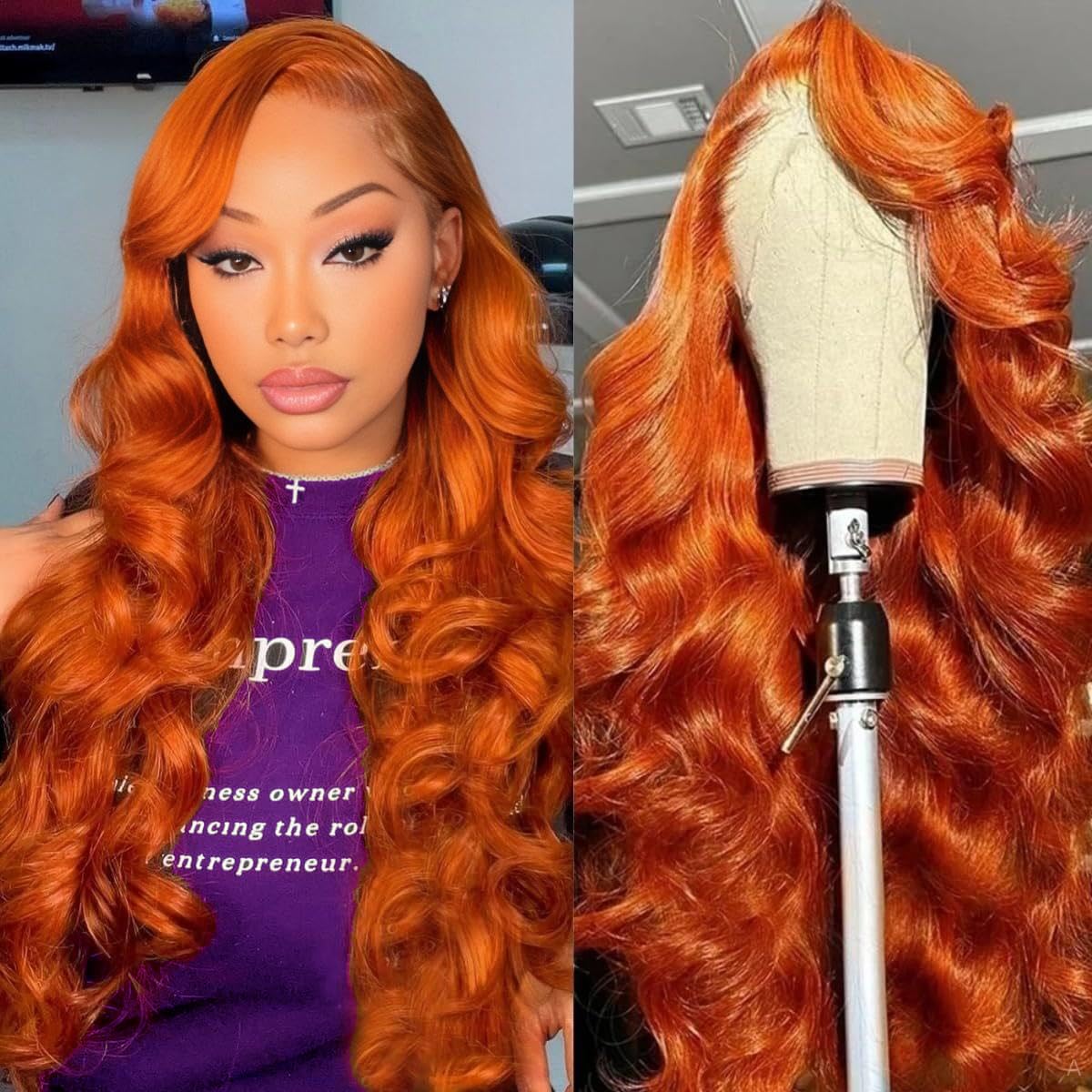 QZOQZO 28 Inch 99j Burgundy Lace Front Wigs Human Hair Red Burgundy Wig 180% Density 13x6 Body Wave Lace Front Wigs Pre Plucked Glueless Lace Front Wigs Human Hair for Women