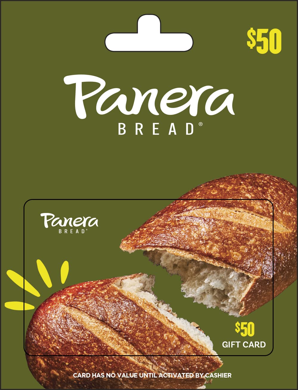 Panera Bread Physical Gift Card - $25