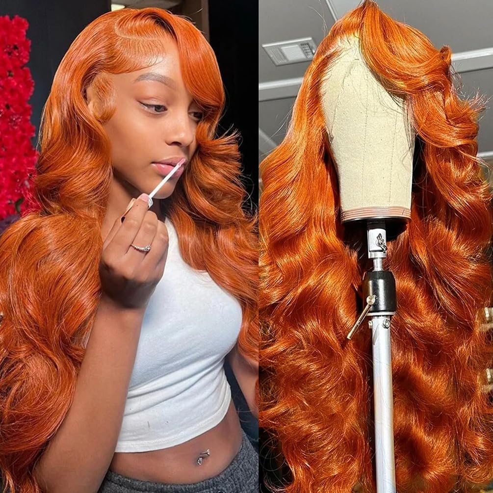 30inch Chocolate Brown Lace Front Wig Human Hair 13x6 Hd Lace Frontal Wigs Human Hair 200 Density Body Wave Chocolate Brown Wig Human Hair pre Plucked Colored Wigs for Women