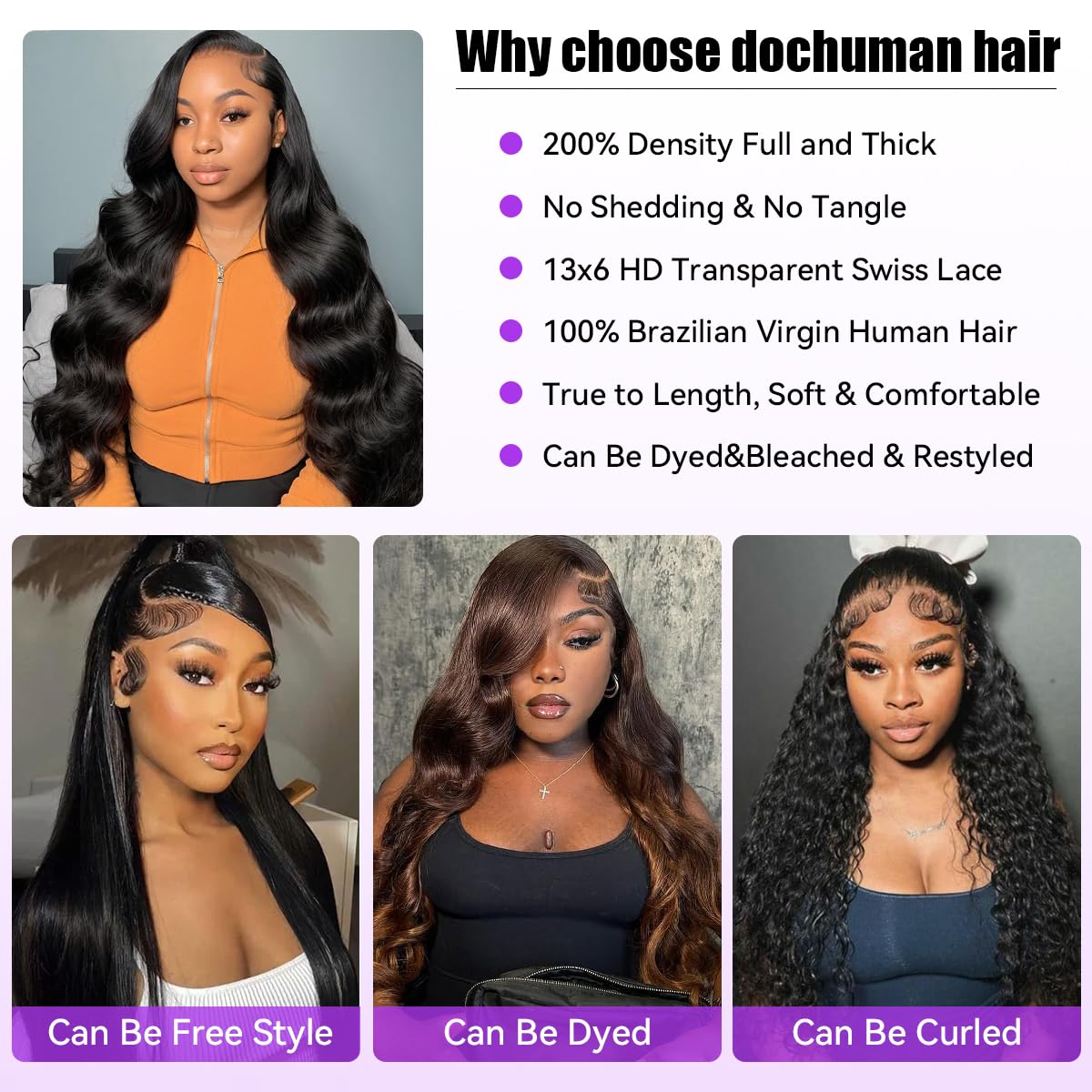 30inch Chocolate Brown Lace Front Wig Human Hair 13x6 Hd Lace Frontal Wigs Human Hair 200 Density Body Wave Chocolate Brown Wig Human Hair pre Plucked Colored Wigs for Women