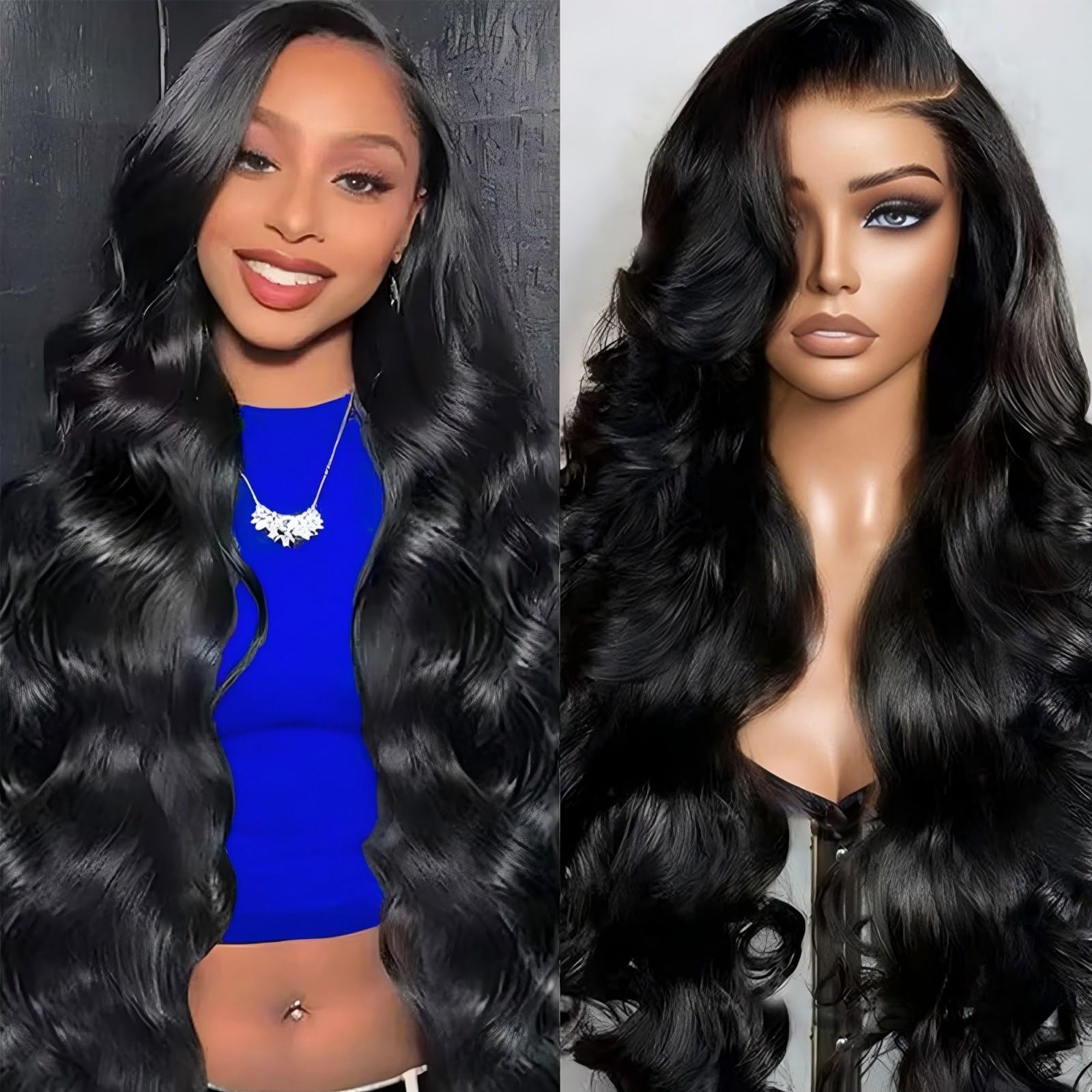 QZOQZO 28 Inch 99j Burgundy Lace Front Wigs Human Hair Red Burgundy Wig 180% Density 13x6 Body Wave Lace Front Wigs Pre Plucked Glueless Lace Front Wigs Human Hair for Women