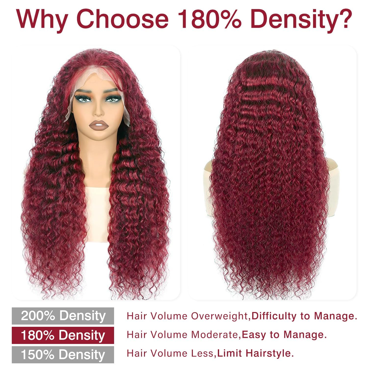 Nsvnsv 30 Inch 13x6 Deep Wave Lace Front Wigs Human Hair HD Full Lace Frontal Wigs Pre Plucked Bleached Knots 180% Density Deep Curly Human Hair Wig Natural Color
