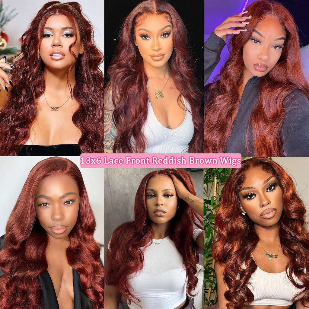 QZOQZO 28 Inch 99j Burgundy Lace Front Wigs Human Hair Red Burgundy Wig 180% Density 13x6 Body Wave Lace Front Wigs Pre Plucked Glueless Lace Front Wigs Human Hair for Women