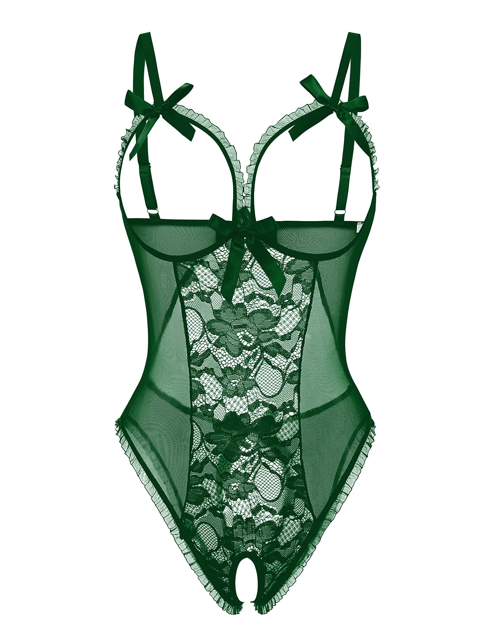 Avidlove Sexy Lingerie for Women One Piece Lace Babydoll Sleepwear Bodysuit