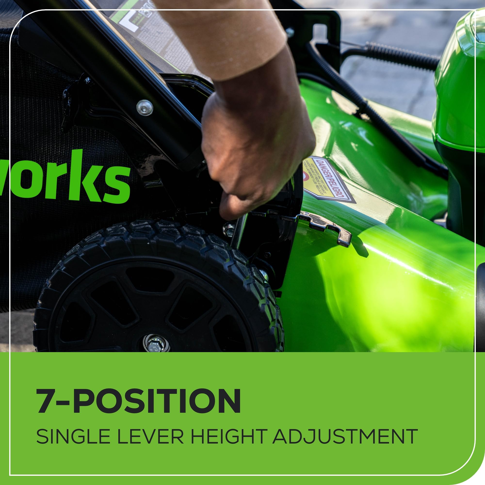 Greenworks 40V 16" (Push) Cordless Lawn Mower, 4.0Ah Battery (1/3 Acre, Push Button Start, Compatible with 75+ Tools)