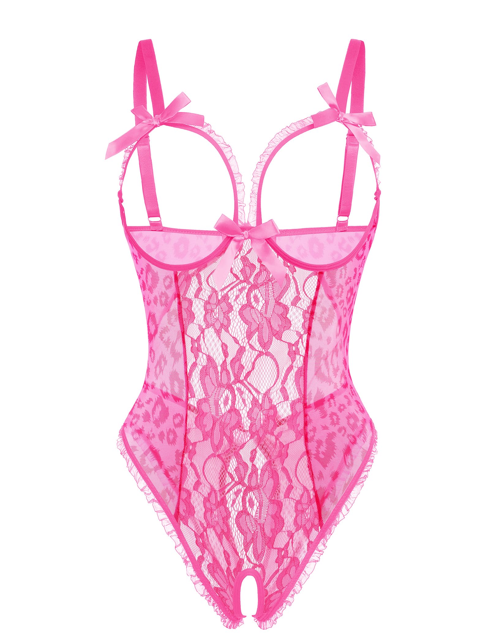 Avidlove Sexy Lingerie for Women One Piece Lace Babydoll Sleepwear Bodysuit