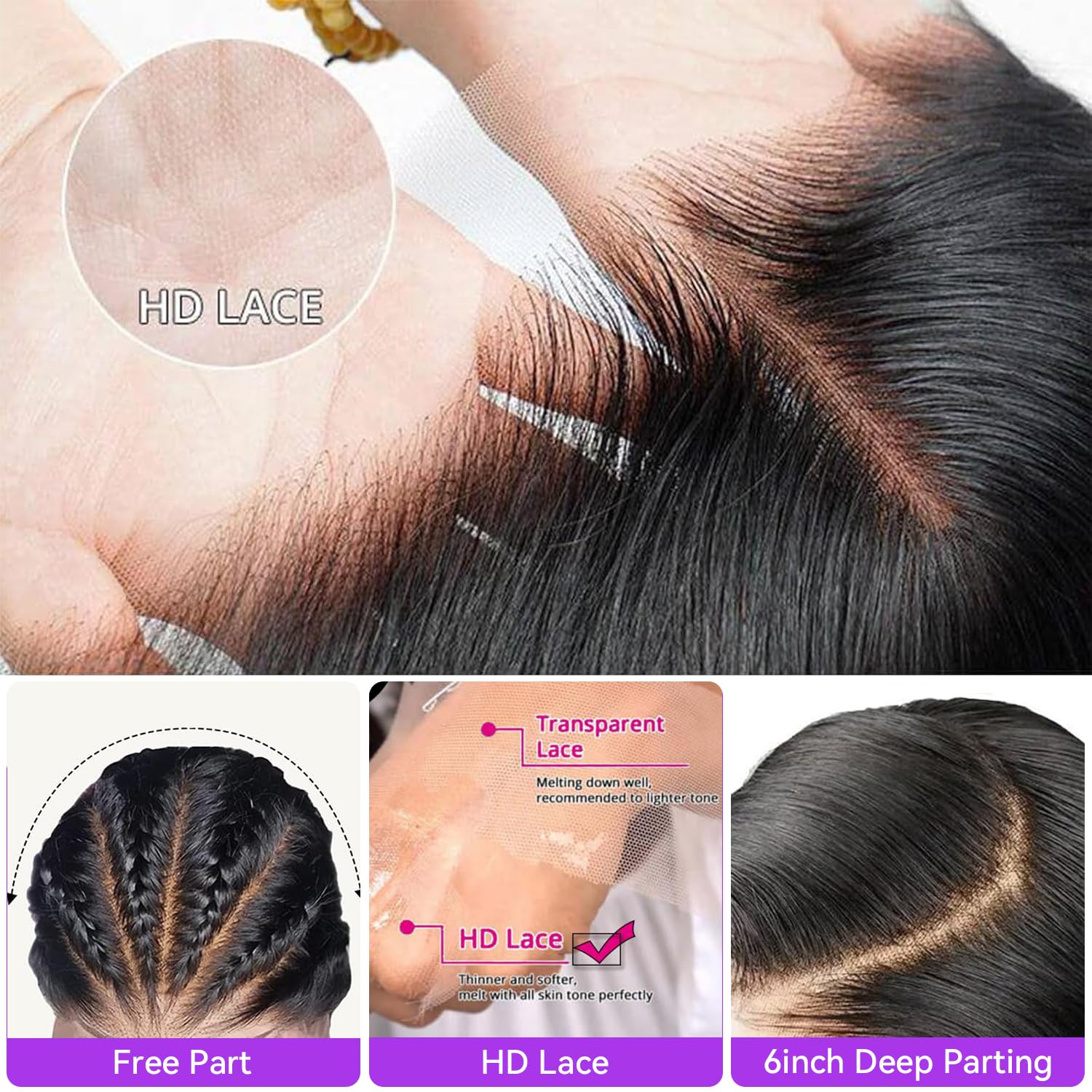 30inch Chocolate Brown Lace Front Wig Human Hair 13x6 Hd Lace Frontal Wigs Human Hair 200 Density Body Wave Chocolate Brown Wig Human Hair pre Plucked Colored Wigs for Women