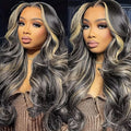 13x6 Lace Front Wigs Human Hair Pre Plucked 180 Density 26 Inch HD Body Wave Lace Front Wigs Human Hair 10A Frontal Wigs Human Hair wigs for Women Glueless Wigs Human Hair Pre Plucked Black wig