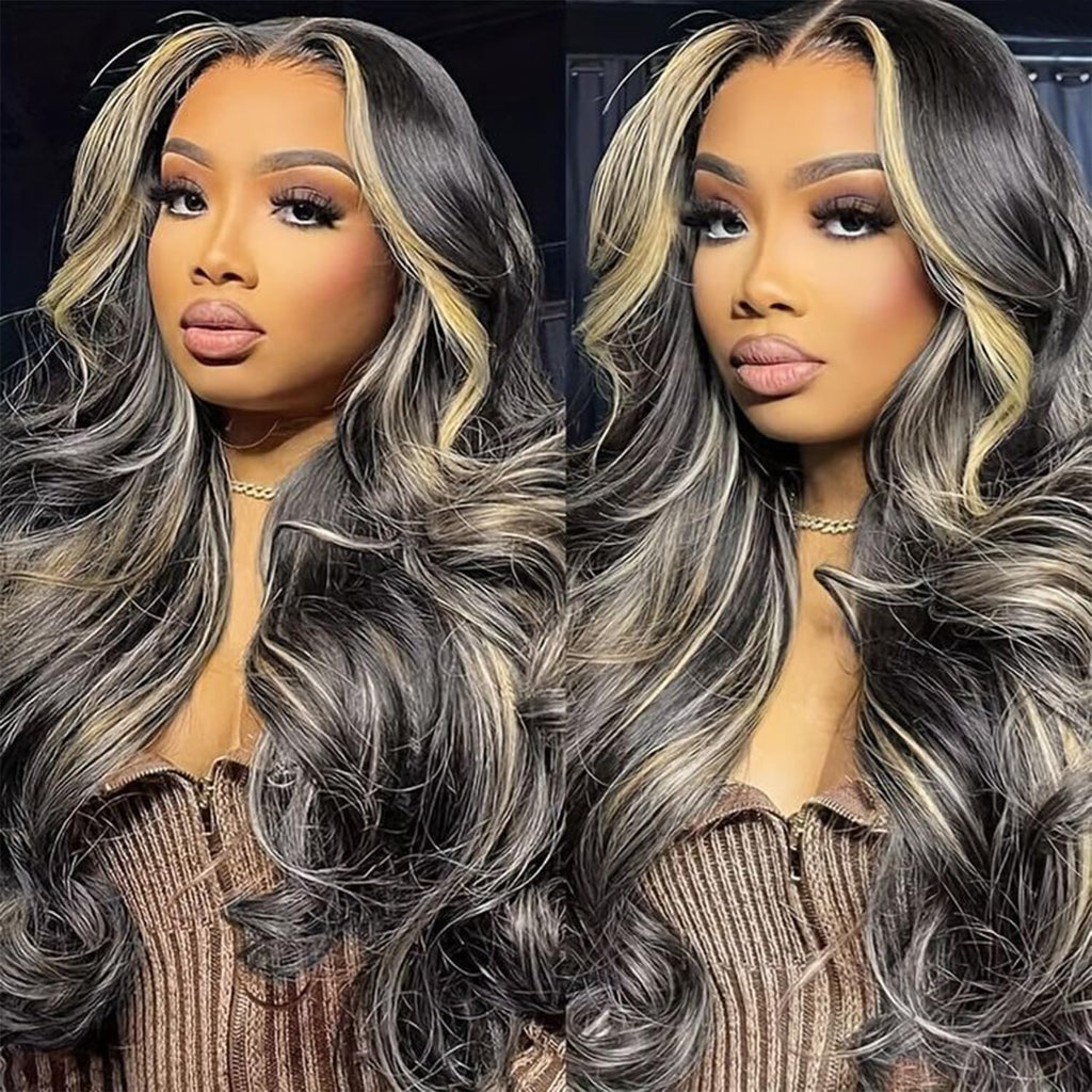 13x6 Lace Front Wigs Human Hair Pre Plucked 180 Density 26 Inch HD Body Wave Lace Front Wigs Human Hair 10A Frontal Wigs Human Hair wigs for Women Glueless Wigs Human Hair Pre Plucked Black wig