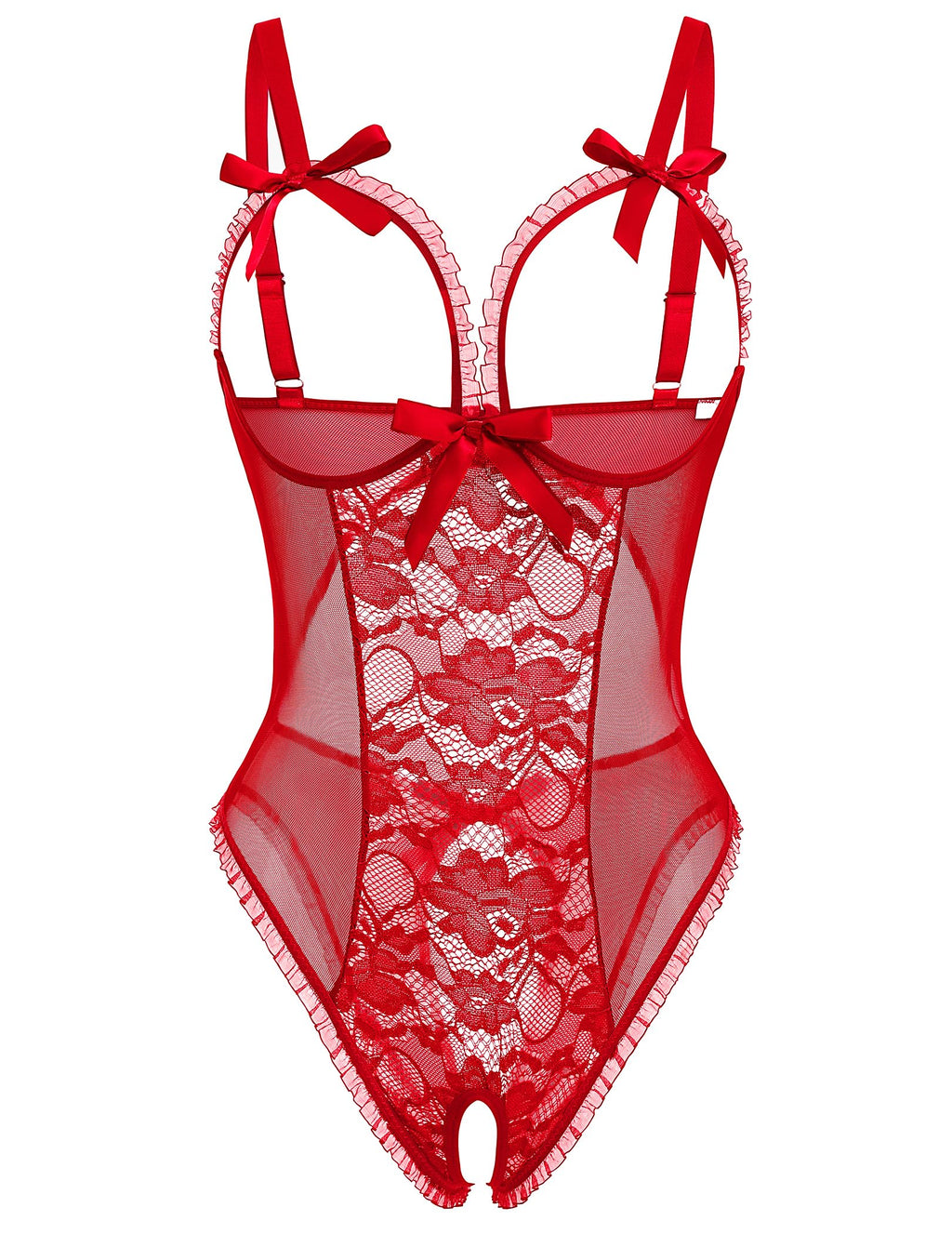 Avidlove Sexy Lingerie for Women One Piece Lace Babydoll Sleepwear Bodysuit