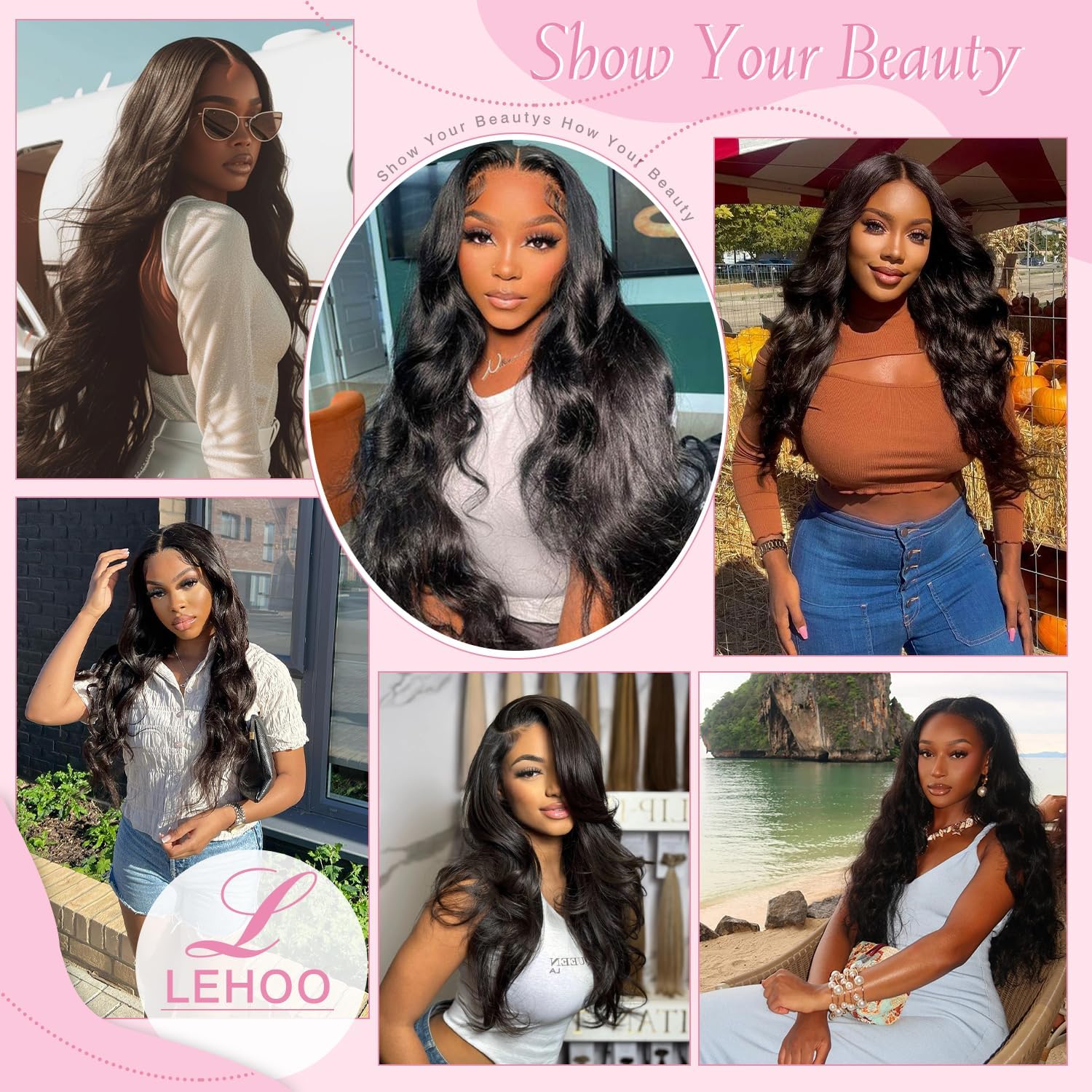 30 Inch 13x6 Body Wave Lace Front Wigs Human Hair Pre Plucked 220% Density Thick Real Virgin Human Hair Wig Invisilbe Hairline Tiny Knots Body Wave HD Lace Frontal Wigs 3X Longer Lifespan
