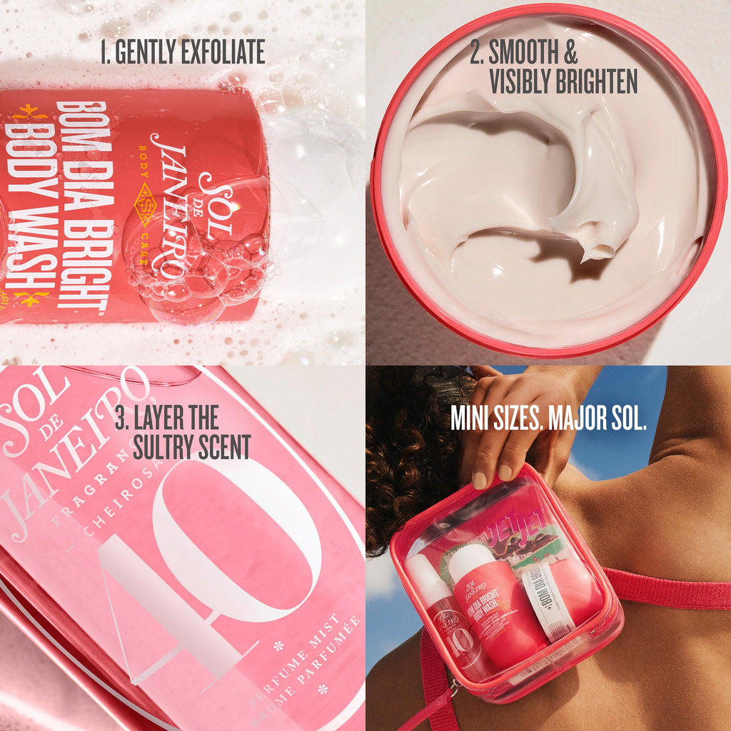Sol de Janeiro Jet Set | Travel Shower Kit | $40 value